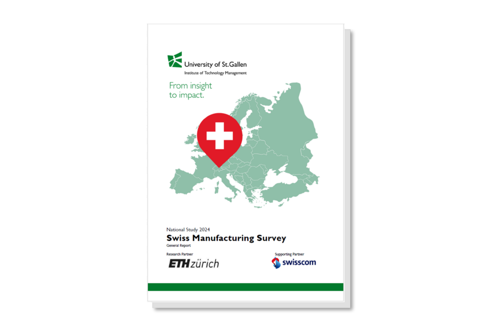 The General Report of the Swiss Manufacturing Survey 2024 is now available for download!